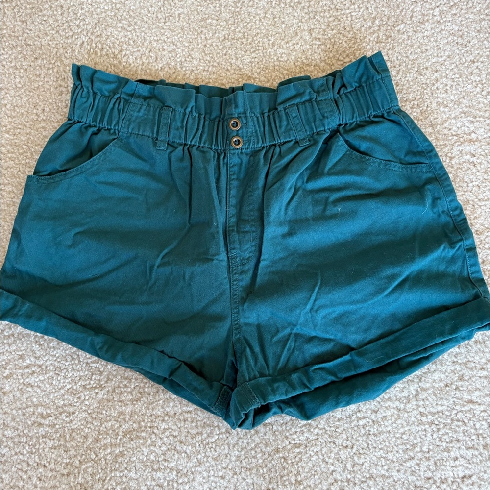 Target’s Wild Fable High Waist Teal Shorts